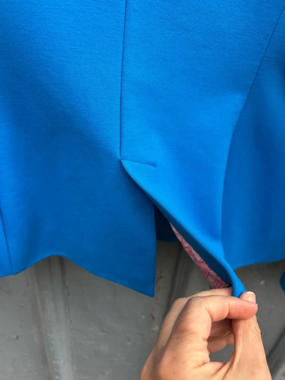 Lilly Pulitzer Vibrant Blue Blazer, Large - Picture 6 of 10